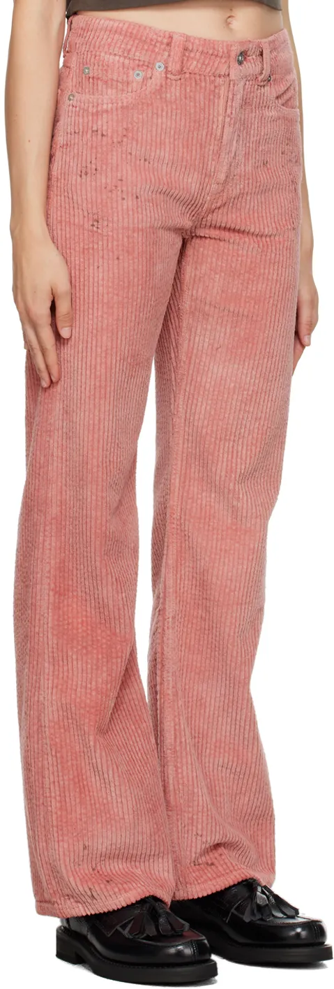 Corduroy Flared Trousers