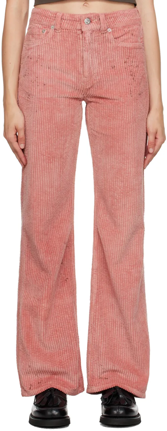 Corduroy Flared Trousers