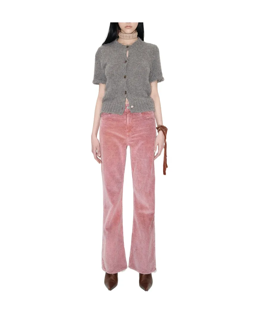 Corduroy Flared Trousers