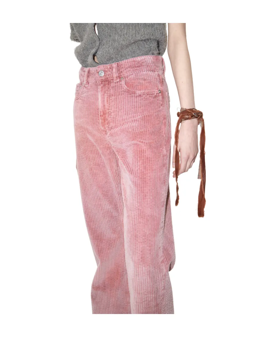 Corduroy Flared Trousers