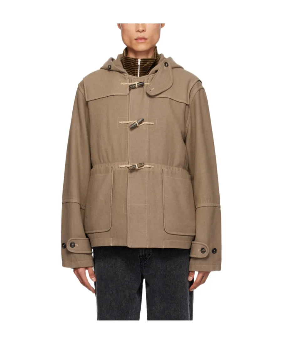 Cropped Toggle Jacket