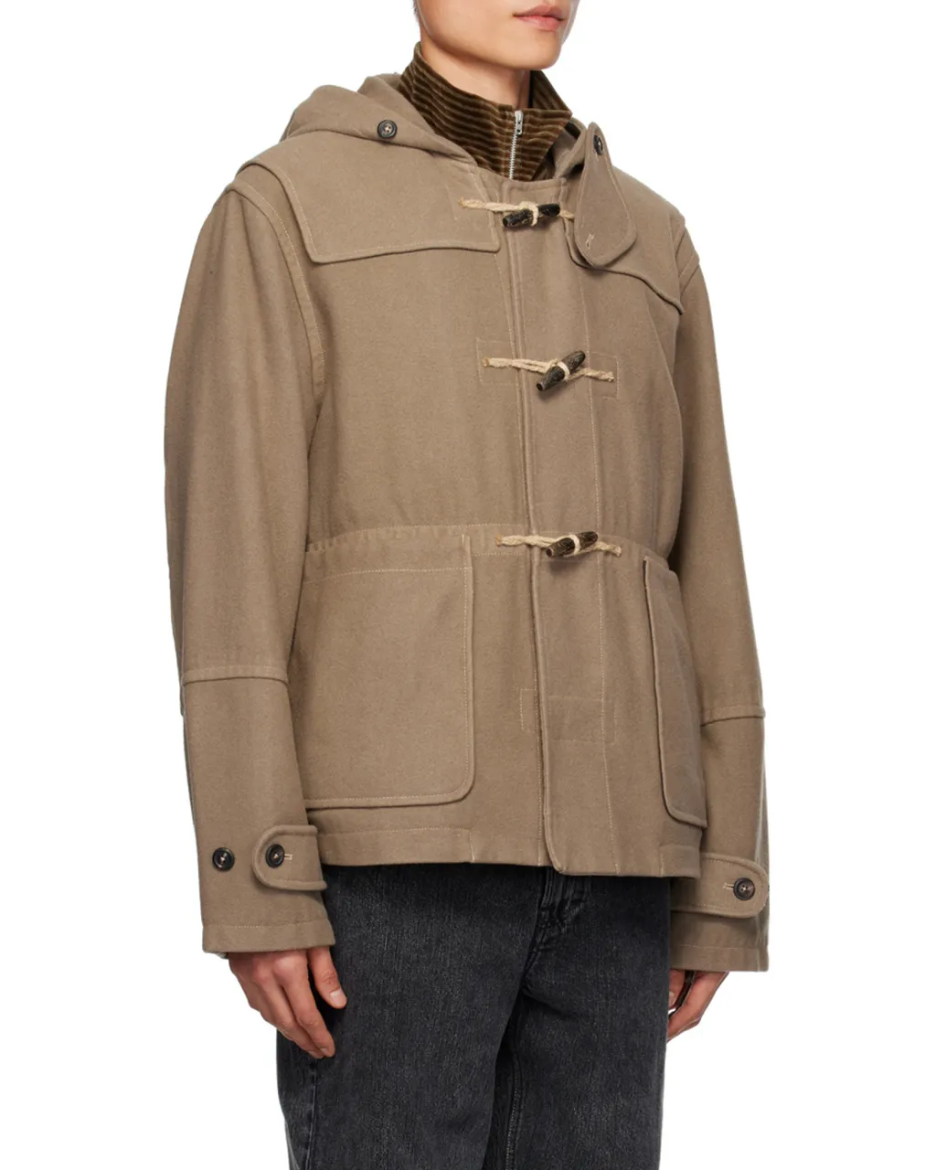 Cropped Toggle Jacket