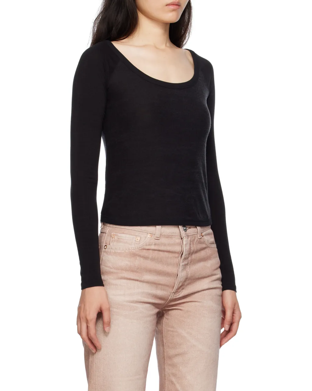 Long Sleeve Cropped Top
