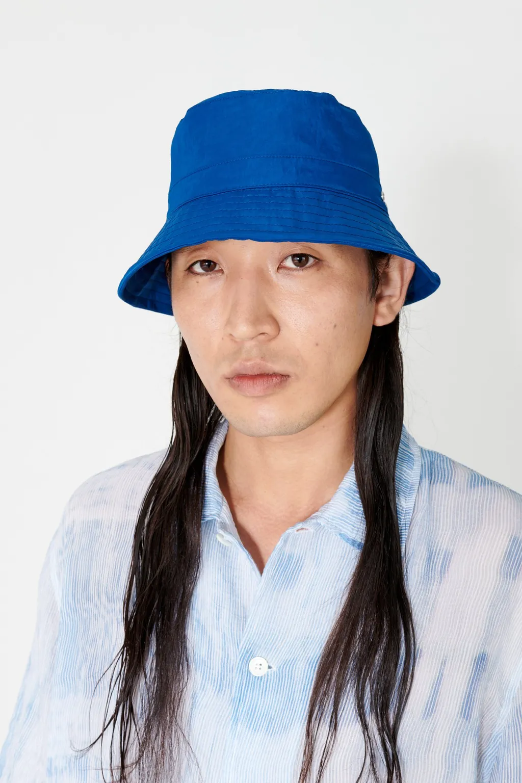 Dropped Brim Bucket Hat
