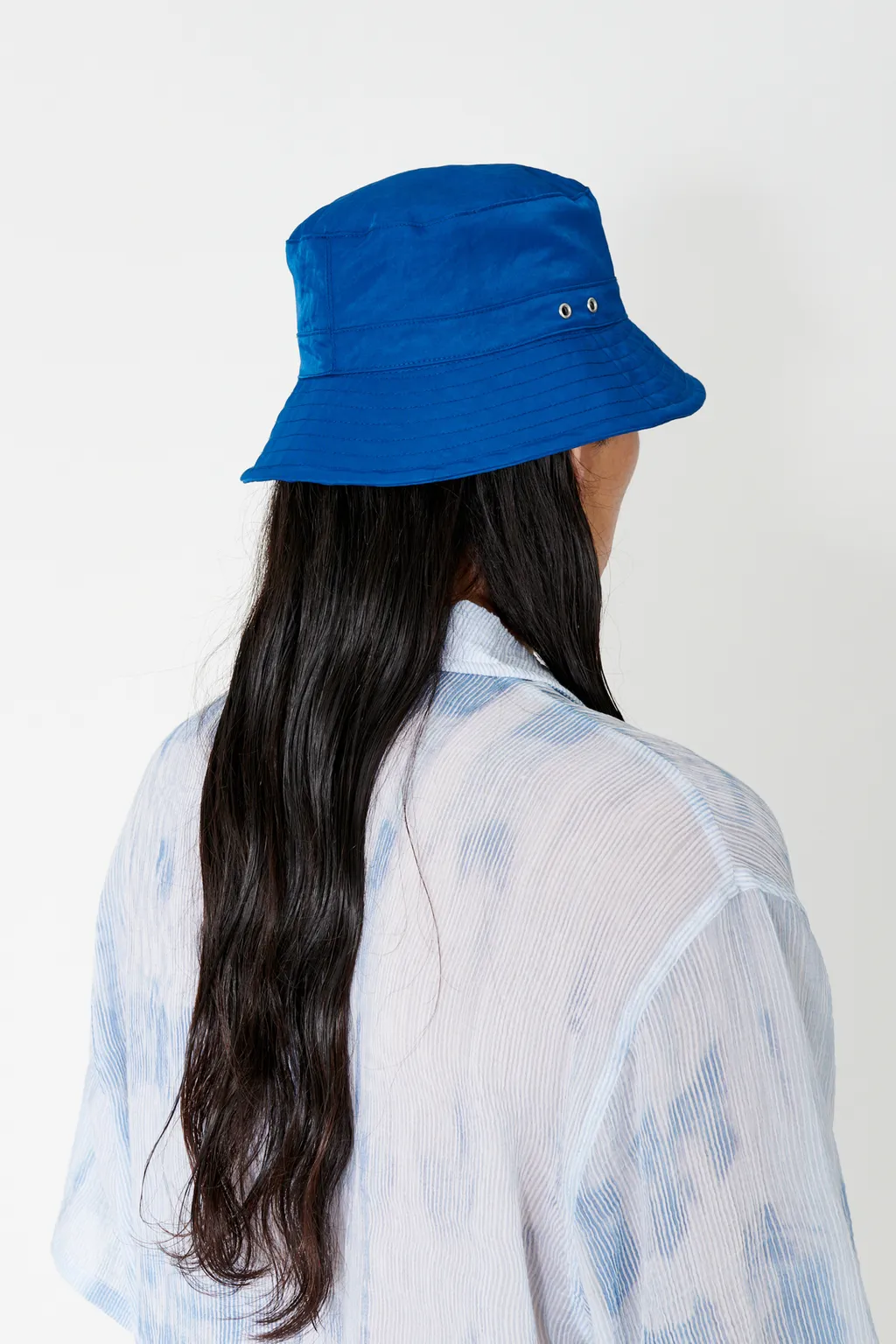 Dropped Brim Bucket Hat