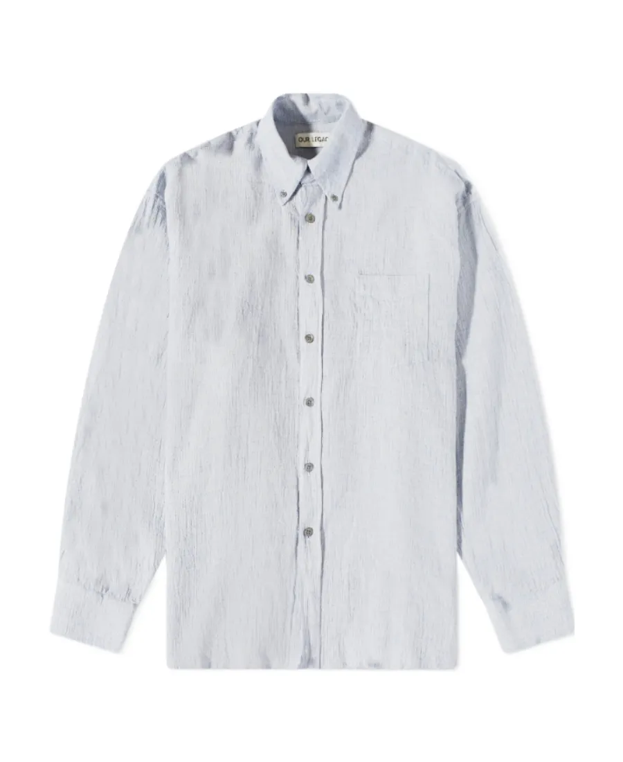 Classic Collar Button-Up Shirt