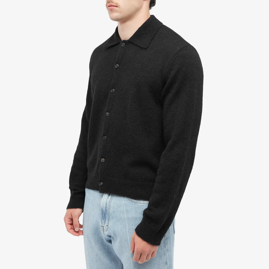 Long Sleeved Buttoned Knitted Cardiagn