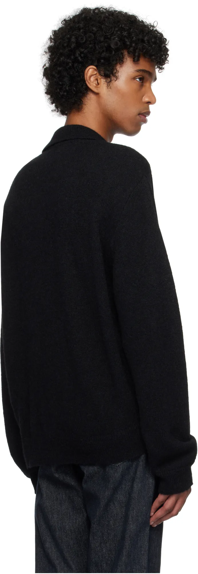 Long Sleeved Buttoned Knitted Cardiagn