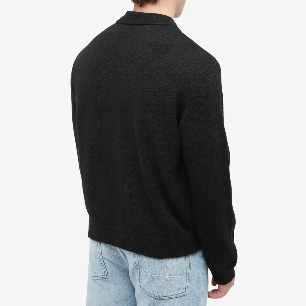 Long Sleeved Buttoned Knitted Cardiagn