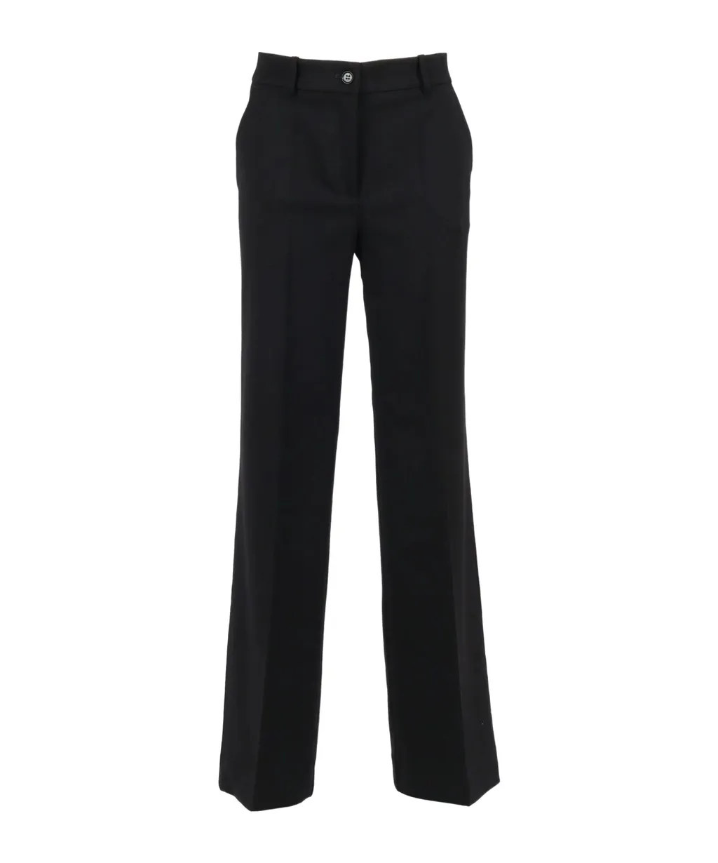Button-Fastening Trousers