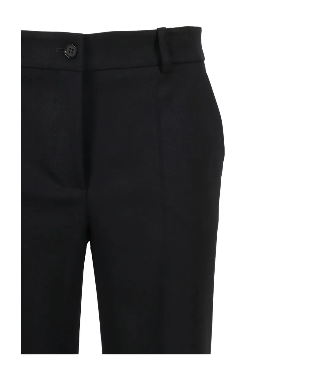 Button-Fastening Trousers