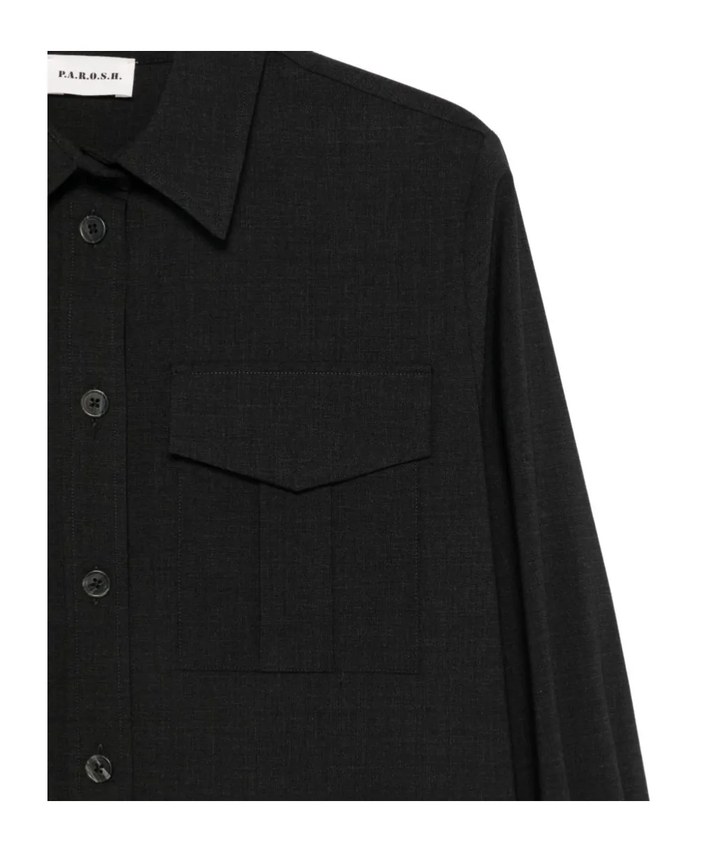 Double-Pocket Long-Sleeve Shirt
