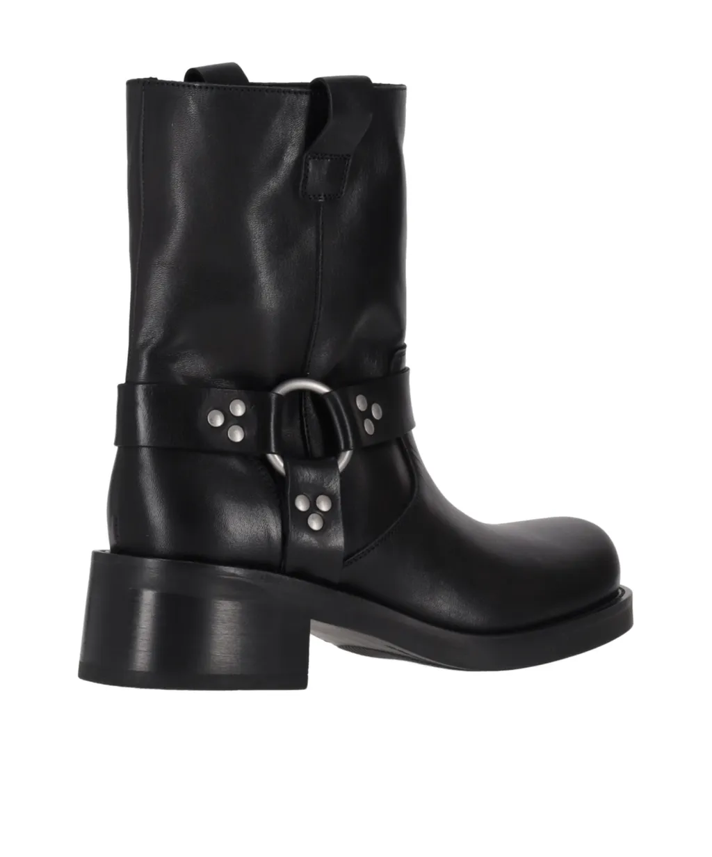 Square Toe Ankle Boots