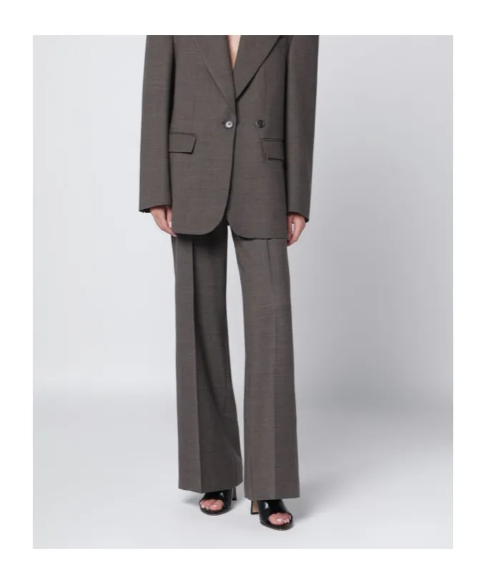 Wool Blend Trousers