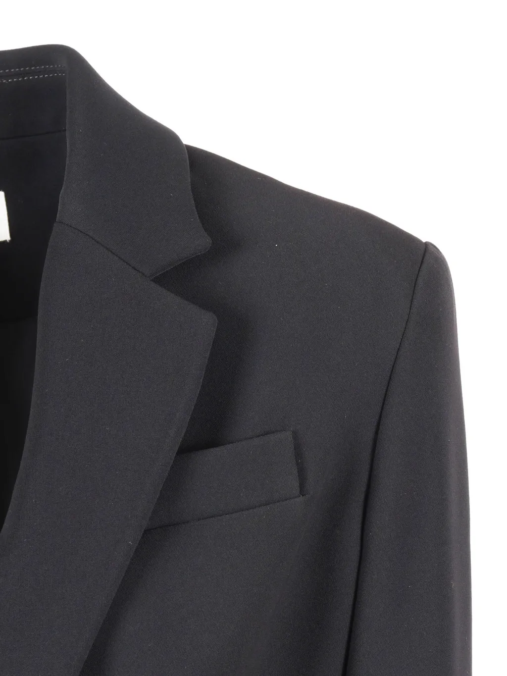 Notched-Lapel Single-Breasted Blazer