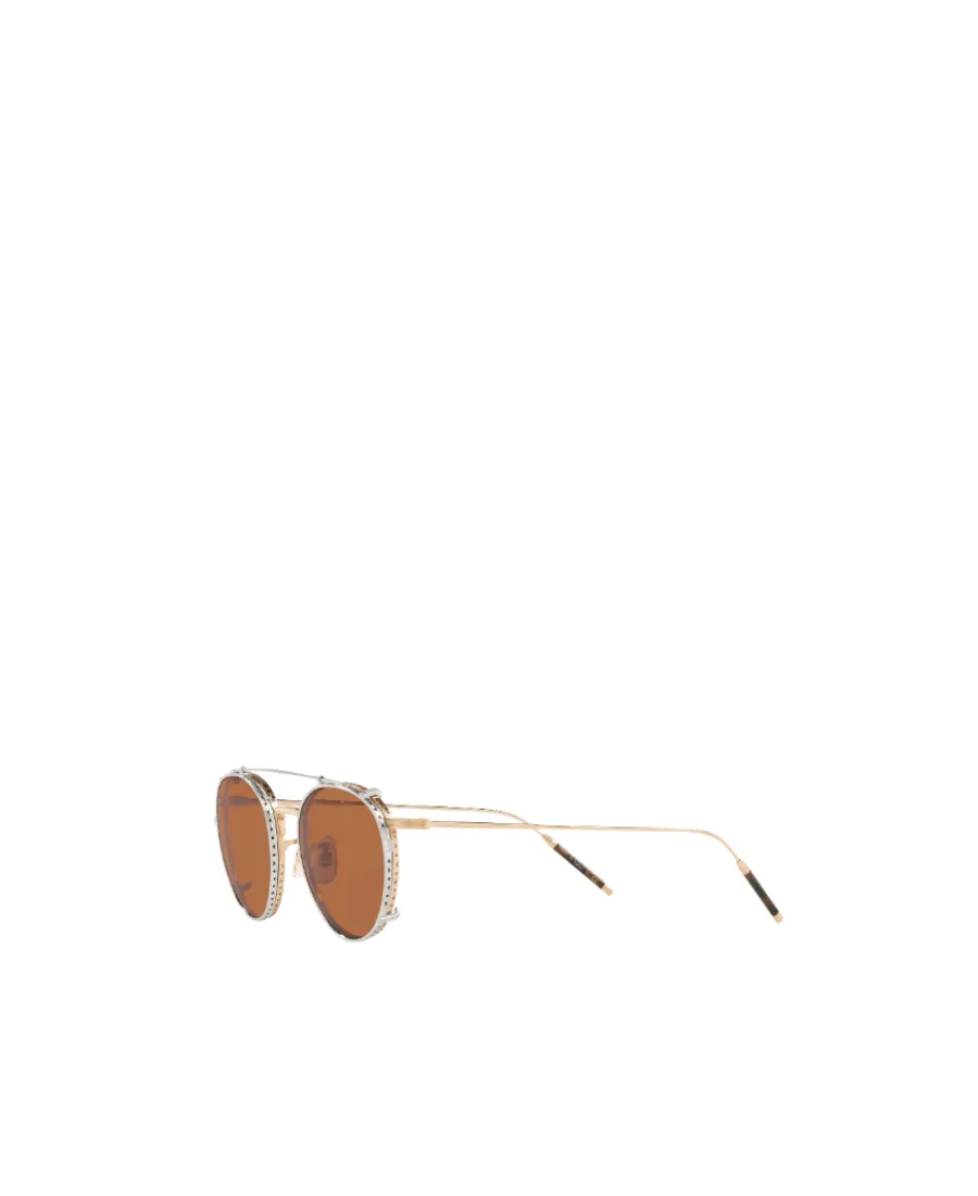 Geometric Frame Sunglasses Clip