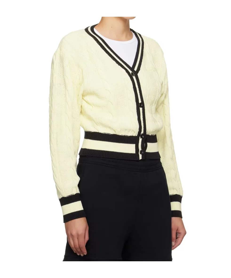 Cable-Knit Cardigan