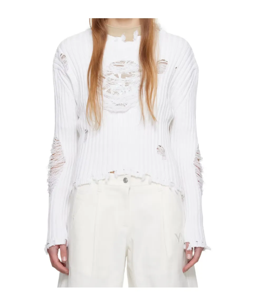 Damaged Heart Sweater