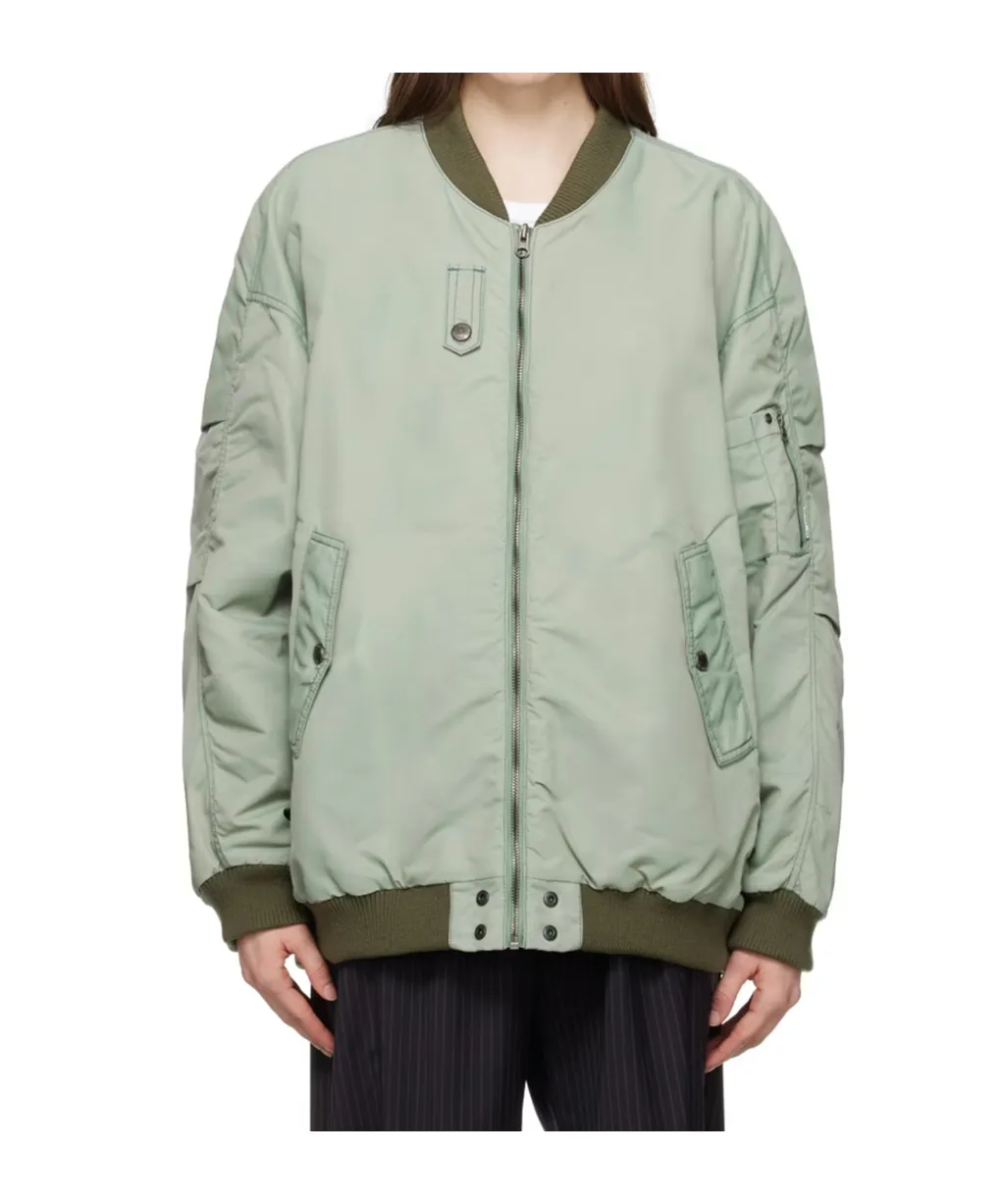 Oversized Bomber Jacket
