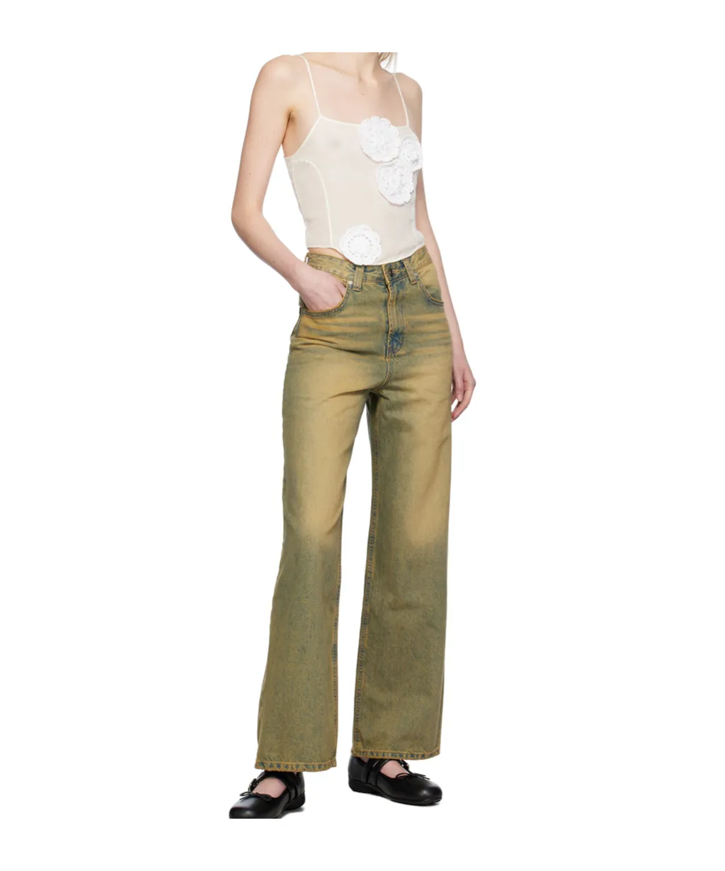 Floral Appliqué Camisole