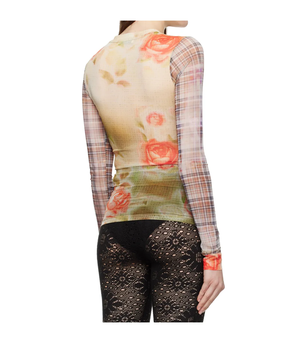 Printed Long-Sleeved T-Shirt