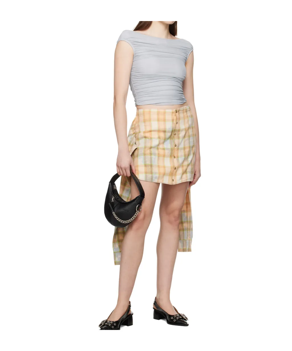 Plaid Mini Skirt