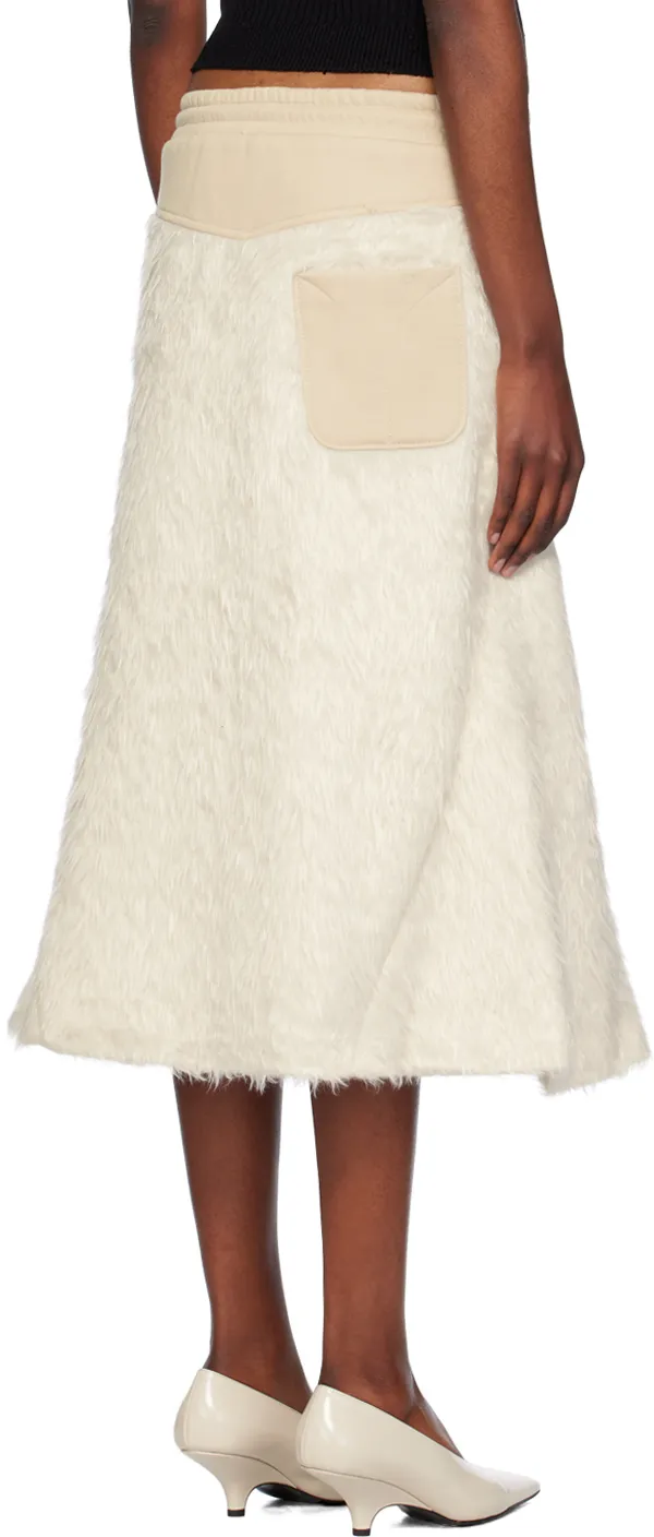 Shaggy Faux Fur Skirt