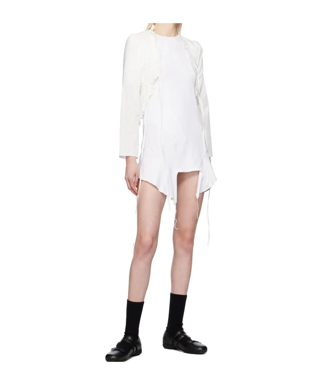 Paneled Mini Dress
