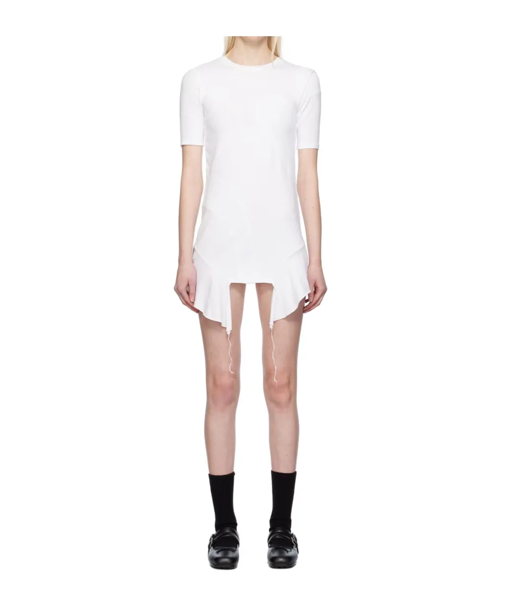 Paneled Mini Dress