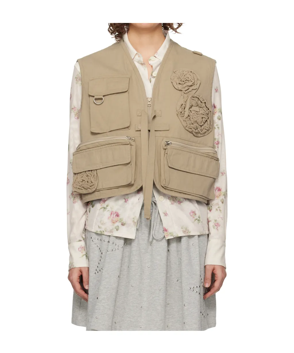 Applique Work Vest