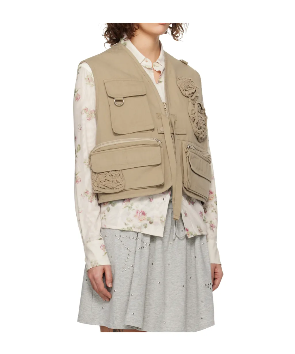 Applique Work Vest