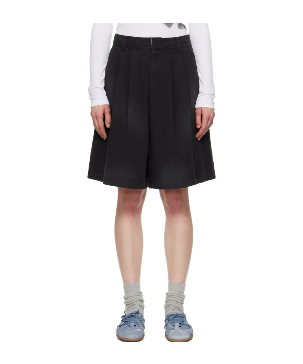 Washed Bermuda Shorts