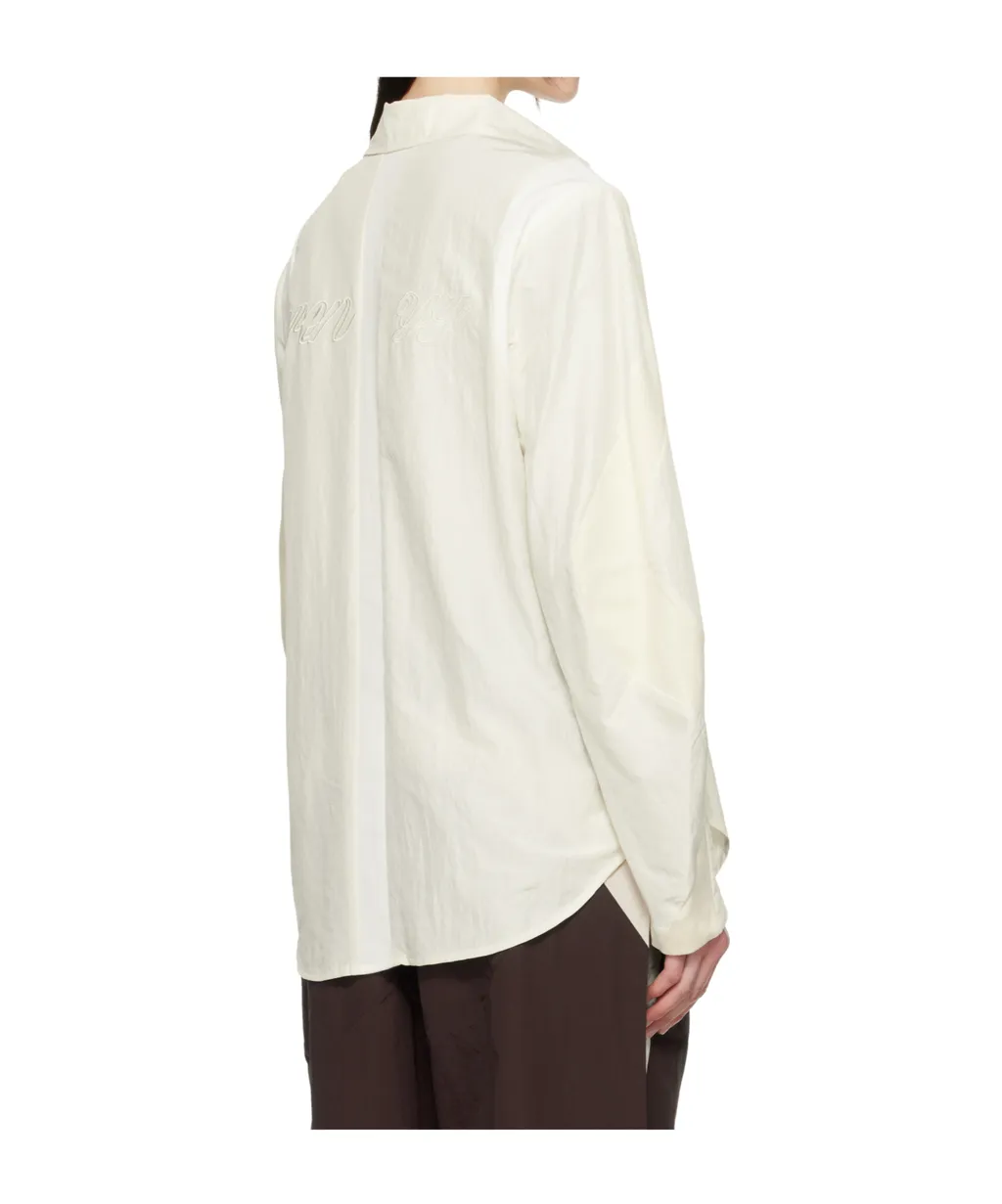 Curved Patchwork Shirt