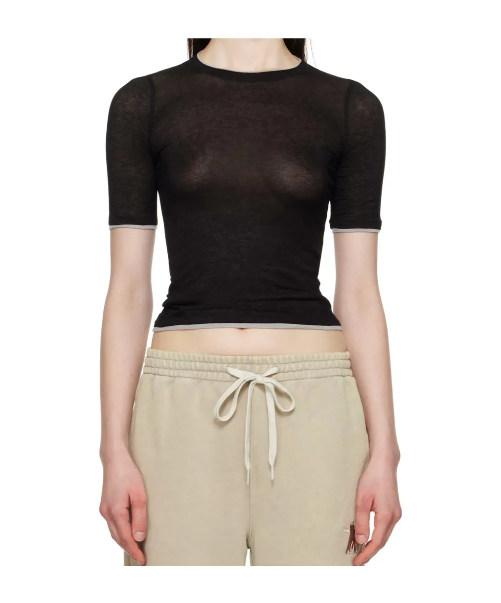 Contrast Edge T-Shirt