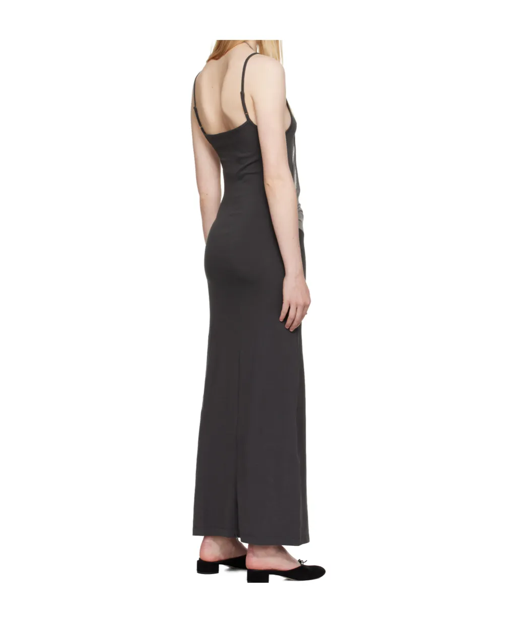 Multi-Layered Halterneck Long Dress