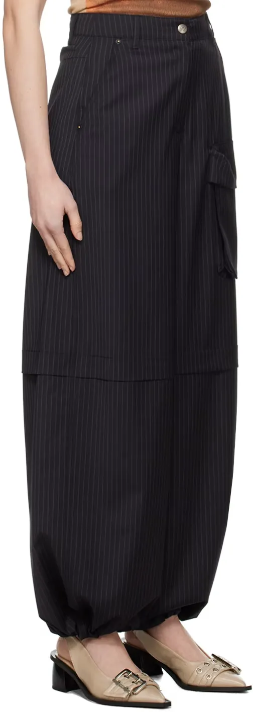 Pinstripe Trousers
