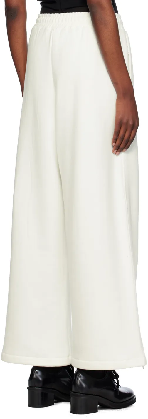 Argyle Wide Track Pants
