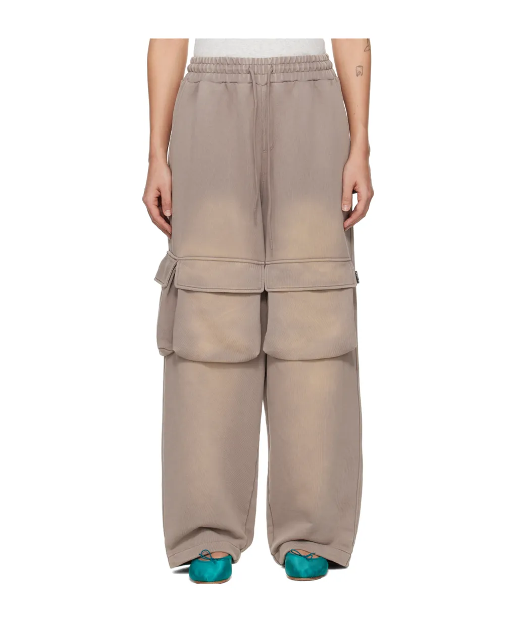 Washed Pocket Baggy Sweatpants