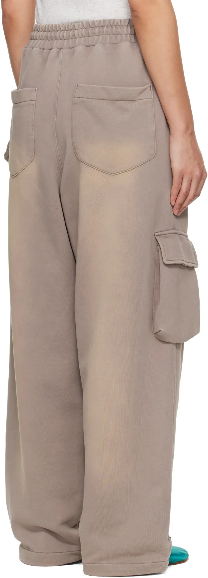Washed Pocket Baggy Sweatpants