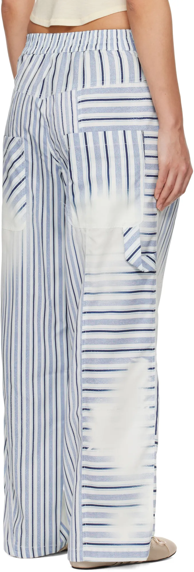 Paneled Pajama Pants