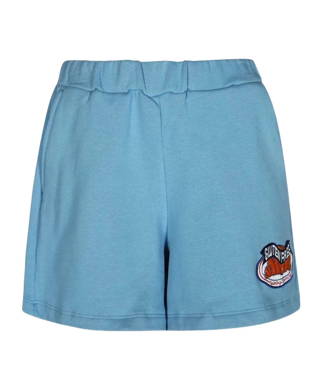 Patch-Detail Track Shorts