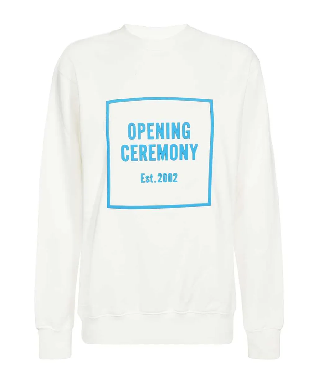 3D Box Logo Relaxed Sweatshirt