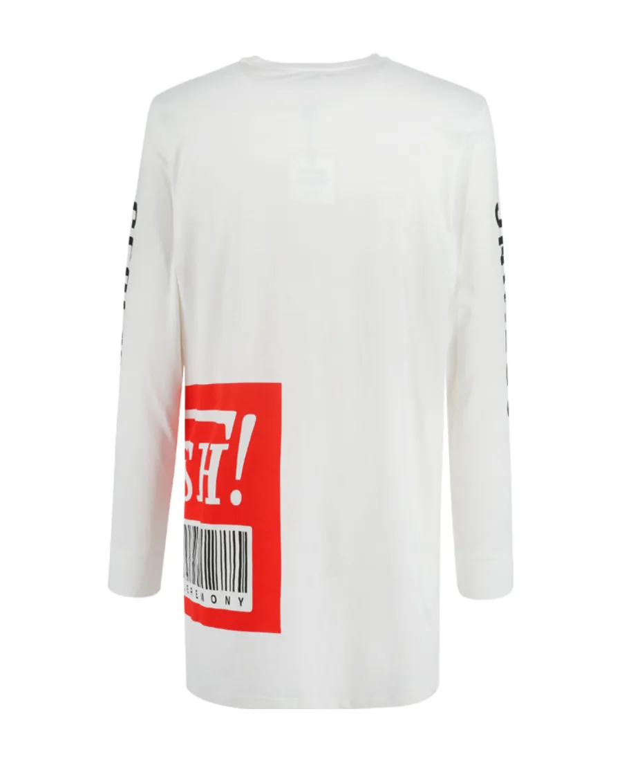 Logo Printed Long-Sleeved T-Shirt