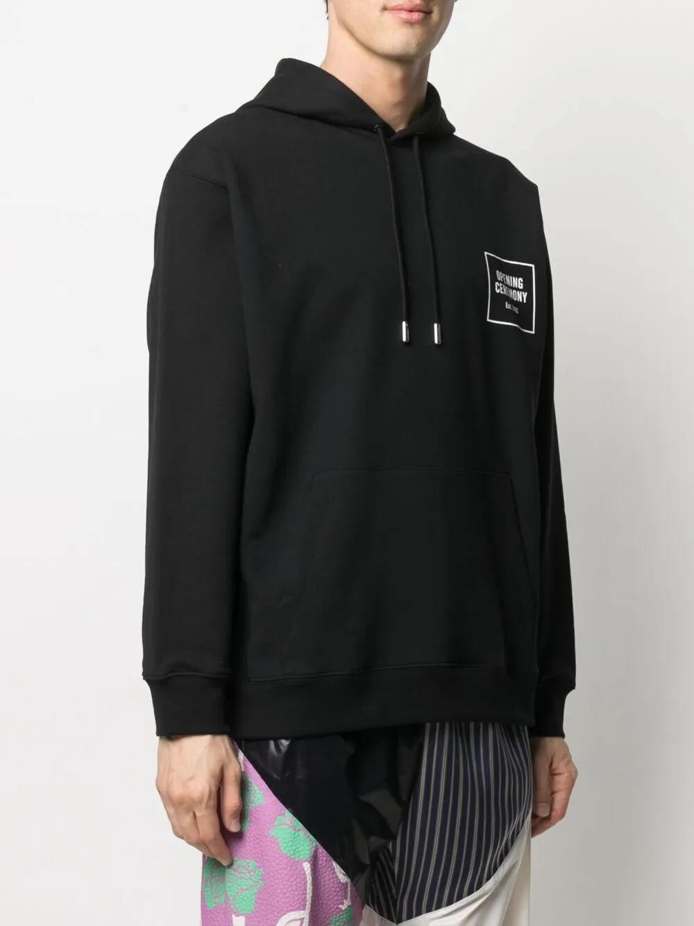 Graphic-Print Hoodie