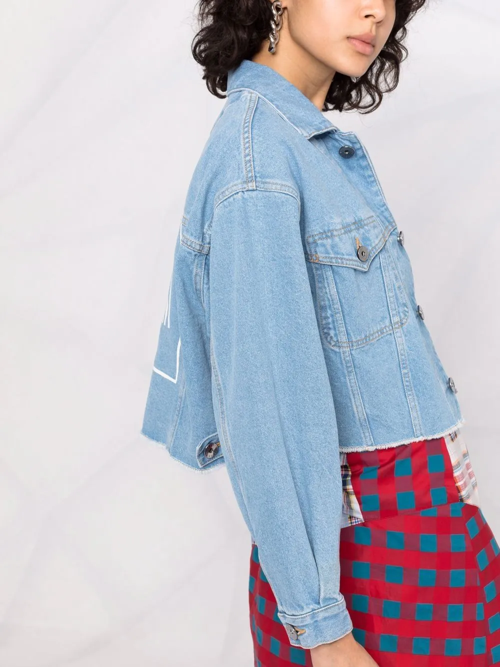 Cropped Denim Jacket