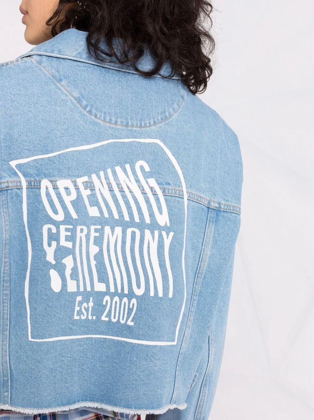 Cropped Denim Jacket