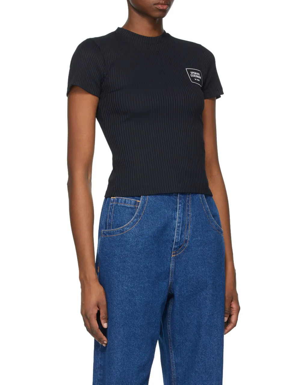 Box Logo-Print Stretch-Cotton T-Shirt