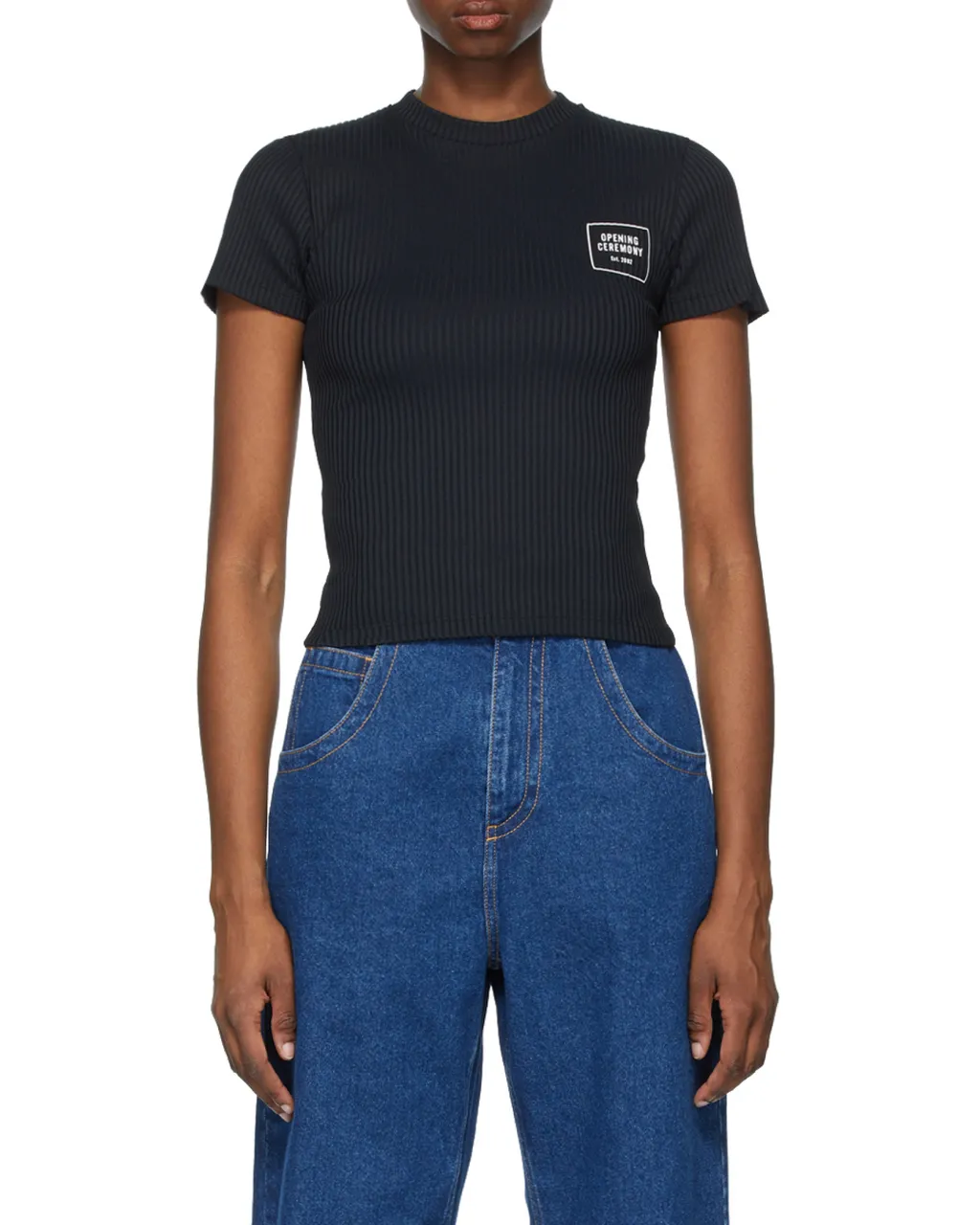 Box Logo-Print Stretch-Cotton T-Shirt