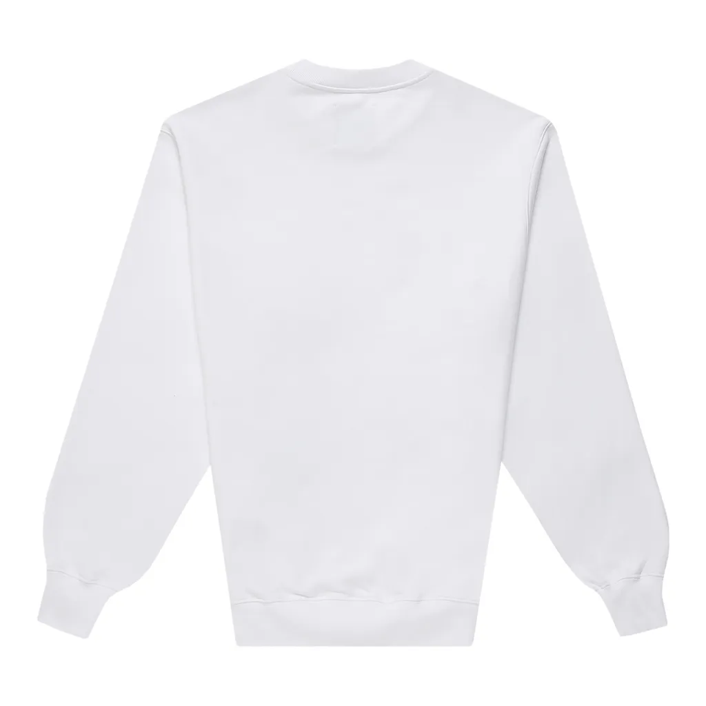 Warped Logo Printed Sweatshirt