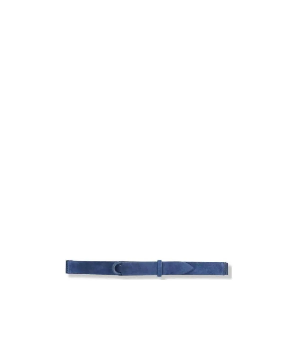 Double Buckle Ring Thin Belt, 1